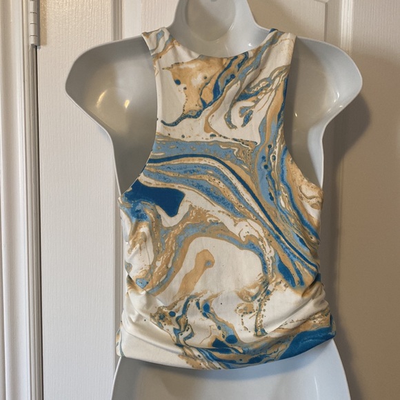 GAZE Womens Print Tank Top USA - Size M - Picture 4 of 5